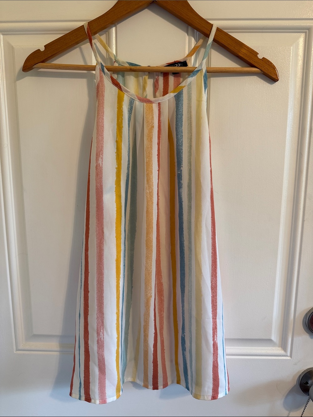 13. Papermoon Striped Multi-Color Blouse (M)